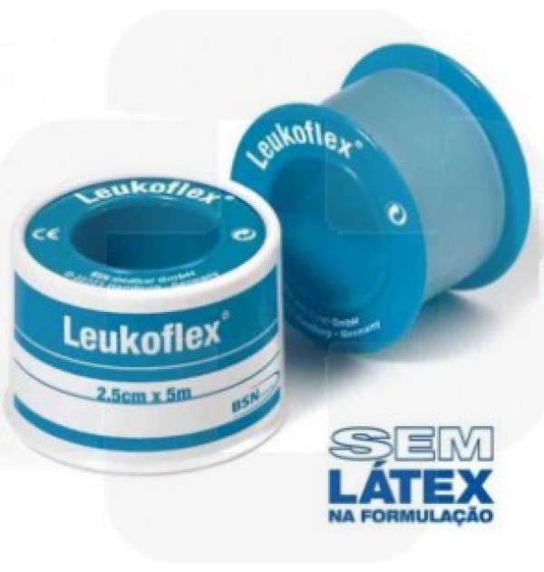 Leukoflex Adesivo 2,5cmx5m 01122-00