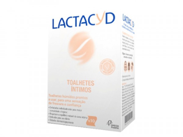 Lactacyd Intimo Toalhete Higiene Intima X10