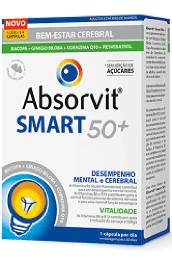 Absorvit Smart50+ Caps X30