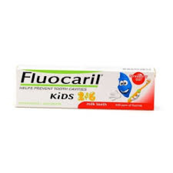 Fluocaril Kids 2/ Gel Dent Morango 50 Ml