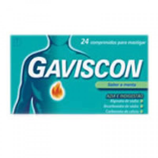 Gaviscon, 250/133,5/80 mg x 24 comp mast