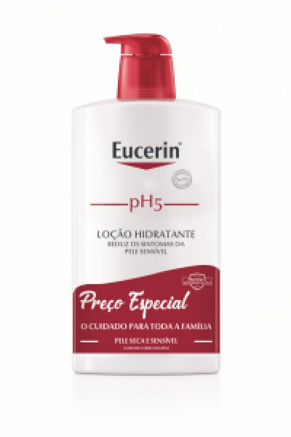 Eucerin pH5 Loção hidratante para pele seca e sensível 1l com Preço especial