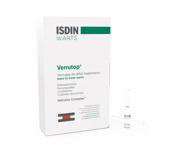 Isdin Warts Verrutop Ampx4+Aplicador