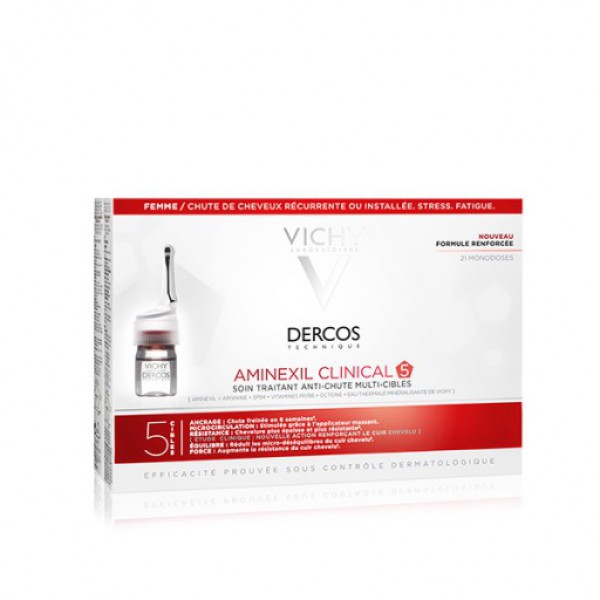 Dercos Aminexil Clinical Mulh Ampx21