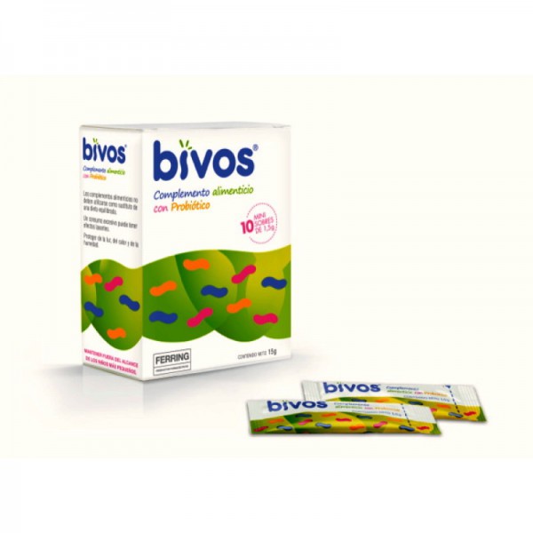 Bivos Saq X 10 pó sol oral saq