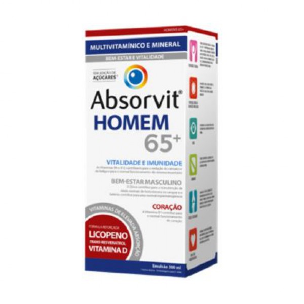 Absorvit Homem 65+ Emul 300Ml