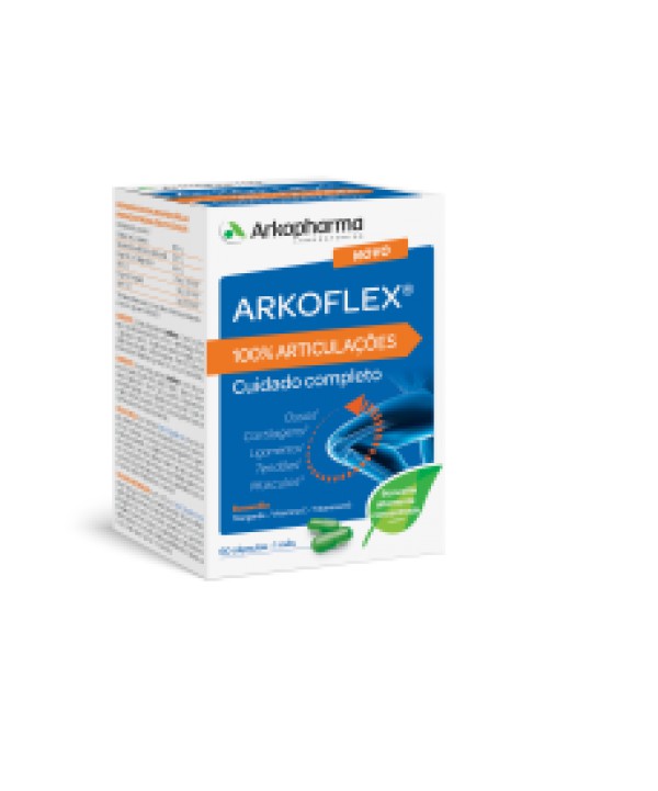 Arkoflex 100% Articulacoes Capsulas X60