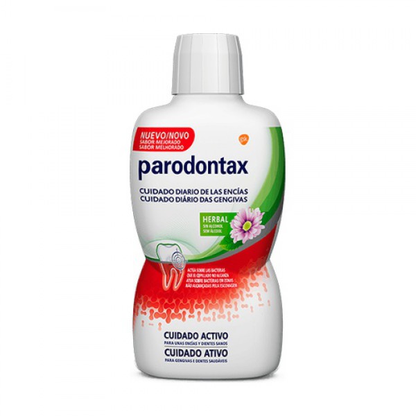 Parodontax Duo Cuidado Diário das Gengivas Elixir herbal 2 x 500 ml com Preço especial