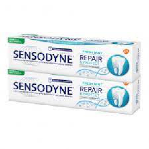 Sensodyne Repair & Protect Duo Pasta dentífrica 2 x 75 ml Fresh Mint com Preço especial