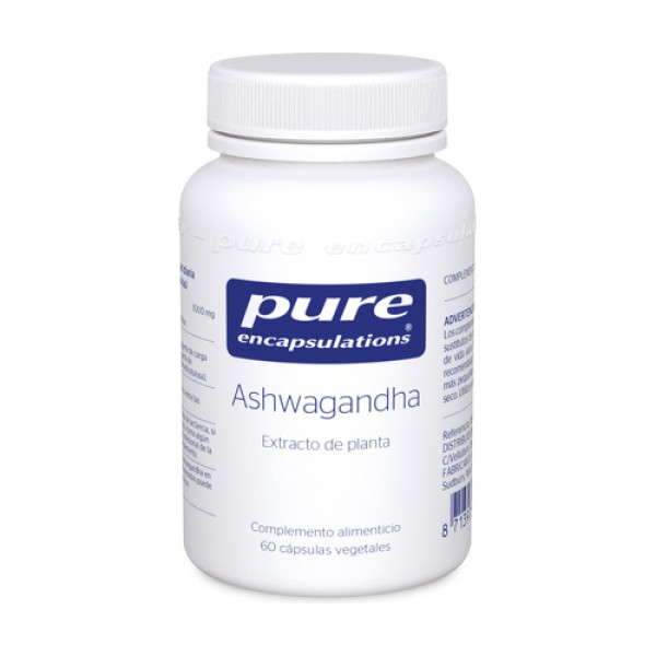 Pure Encapsulations Ashwagandha Capsulas X60