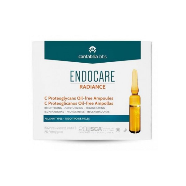 Endocare Radiance C Proteoglicanos oil-free Ampolas 2Mlx30