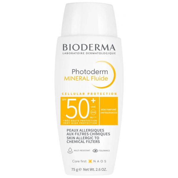 Photoderm Bioderma Mineral Fluido SPF50+ 75g