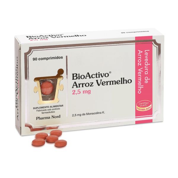 BioActivo Arroz Vermelho 2,5mg CompX90