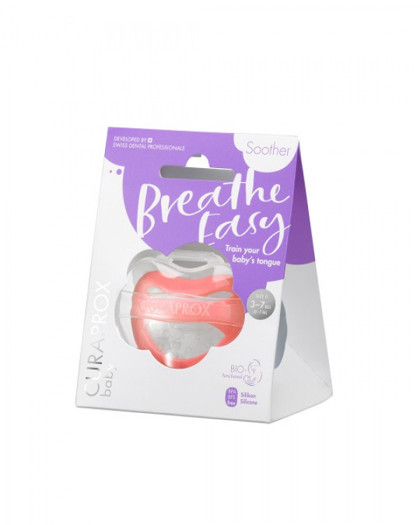 Curaprox Baby Chupeta Silicone Coral T0