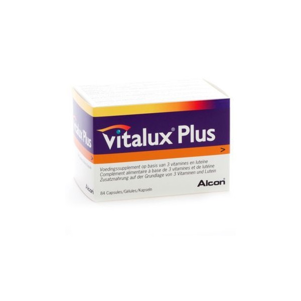 Vitalux Plus Caps 10mg Luteina X84 cáps(s)