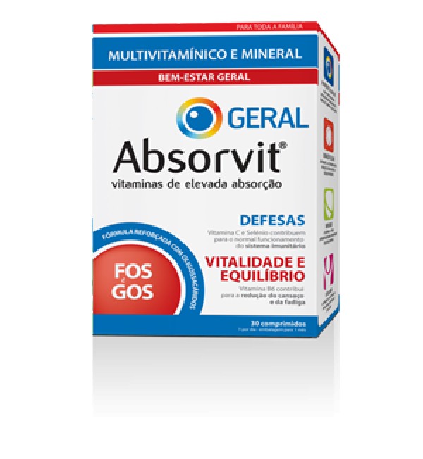 Absorvit Geral Comp X30