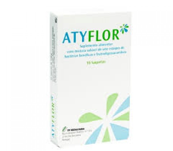 Atyflor Saquetas  X 10 pó sol oral saq