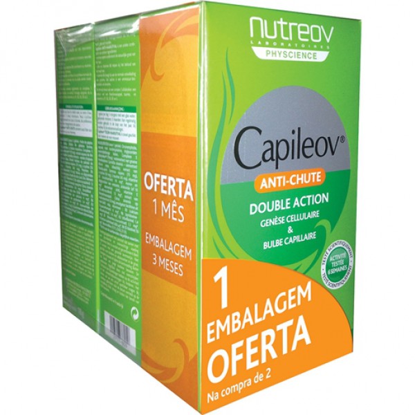 Nutréov Capileov Anti-Queda Trio cápsulas 3 x 30 Unidade(s)