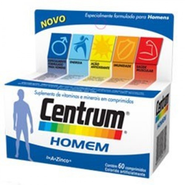 Centrum Homem Comp X 30 comps