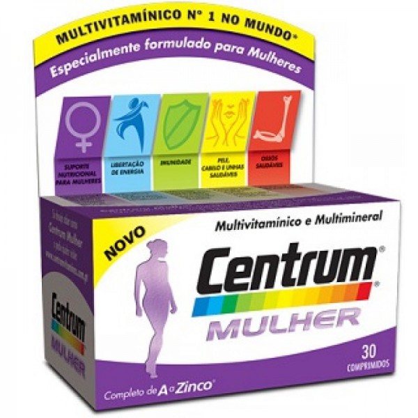 Centrum Mulher Comp X 30 comps