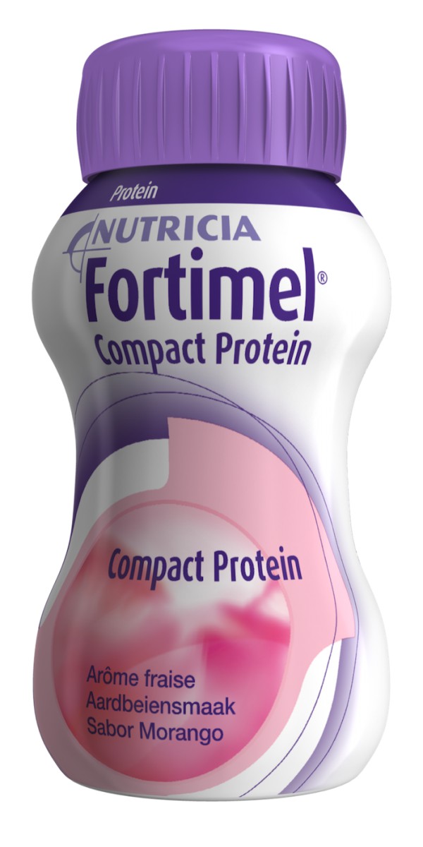 Fortimel Compact Protein Morango 125ml X4