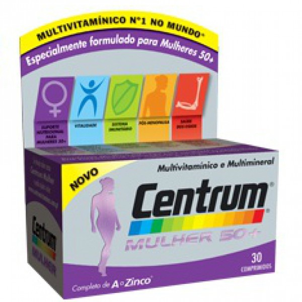 Centrum Mulher50+ Comp X 30 comps