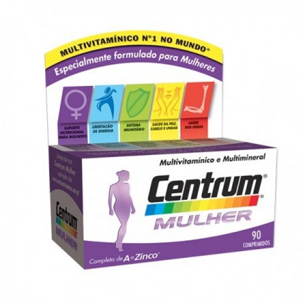 Centrum Mulher Comp Rev X 90 comps