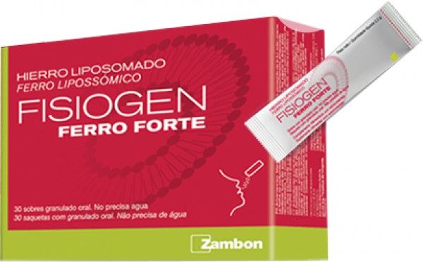 Fisiogen Ferro Forte Saquetas Granulado X 30