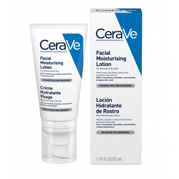 Cerave Moisturising - Loção Facial PM 52g