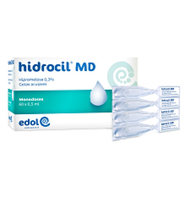 Hidrocil Md Sol Gts Oft 0,3% 60x0,5ml