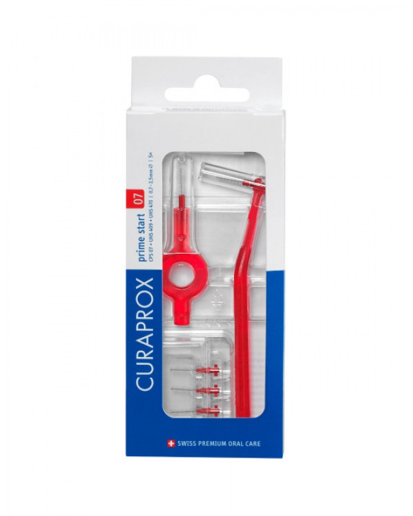 Curaprox Prime Escovilhão interdental Start CPS 07 5 Unidades com Cabo UHS 409