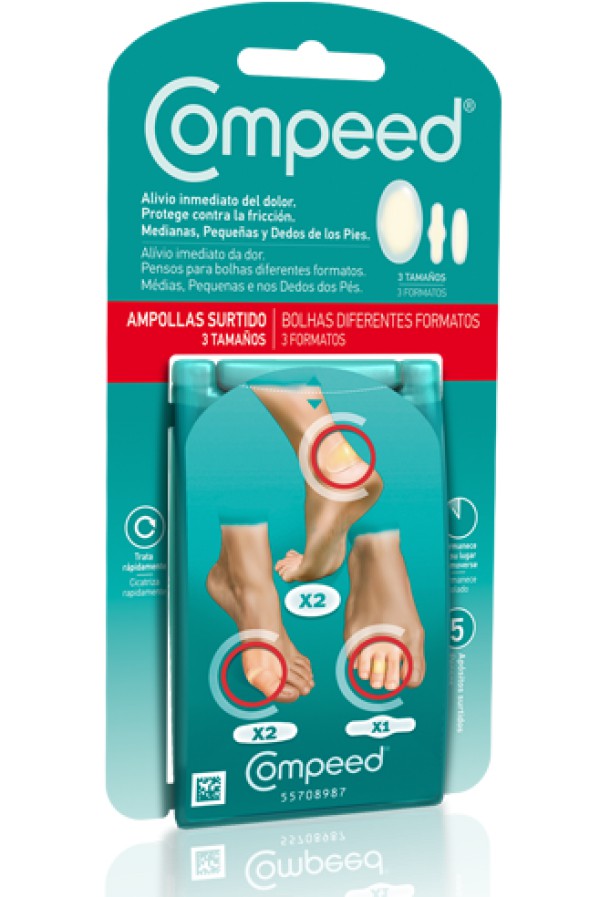 Compeed Penso Bolhas Mix X5
