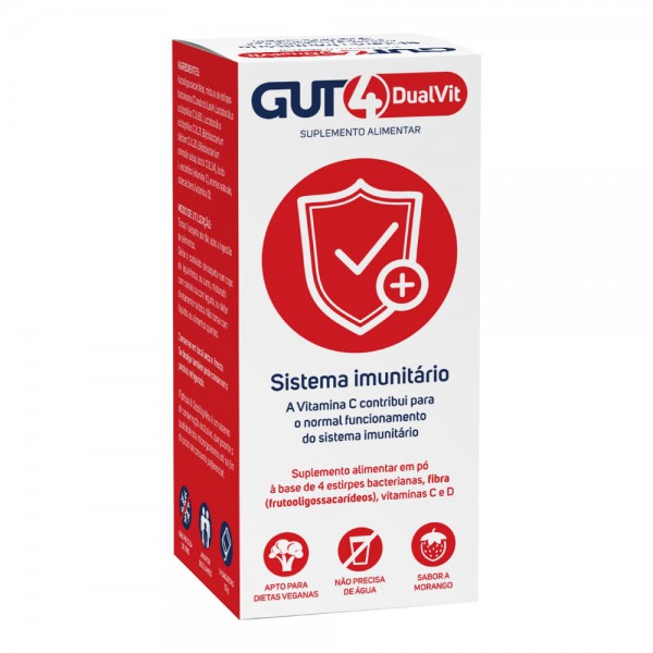 Gut4 Dual-Vit Saq Po Morang X14 pó sol oral saq