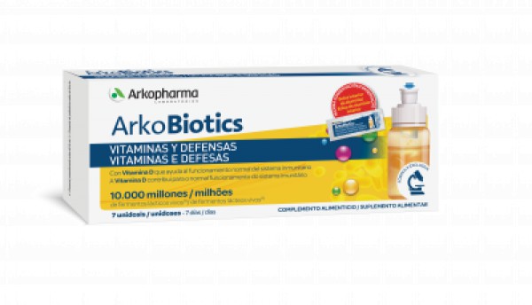 Arkobiotics Vitaminas Defesas Adulto 10mlx7 solucao