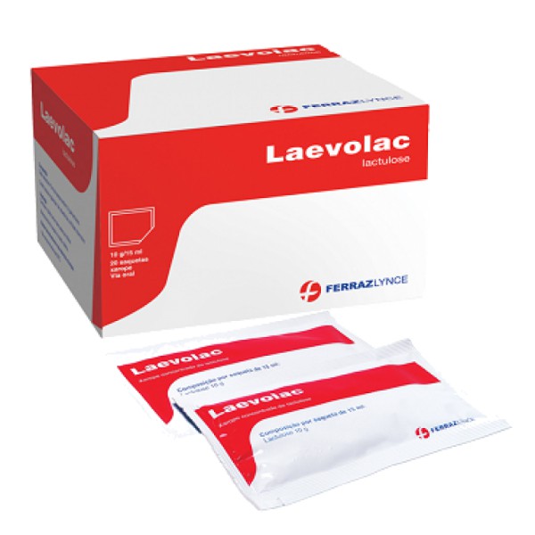 Laevolac, 10 g/15 mL x 20 xar saq