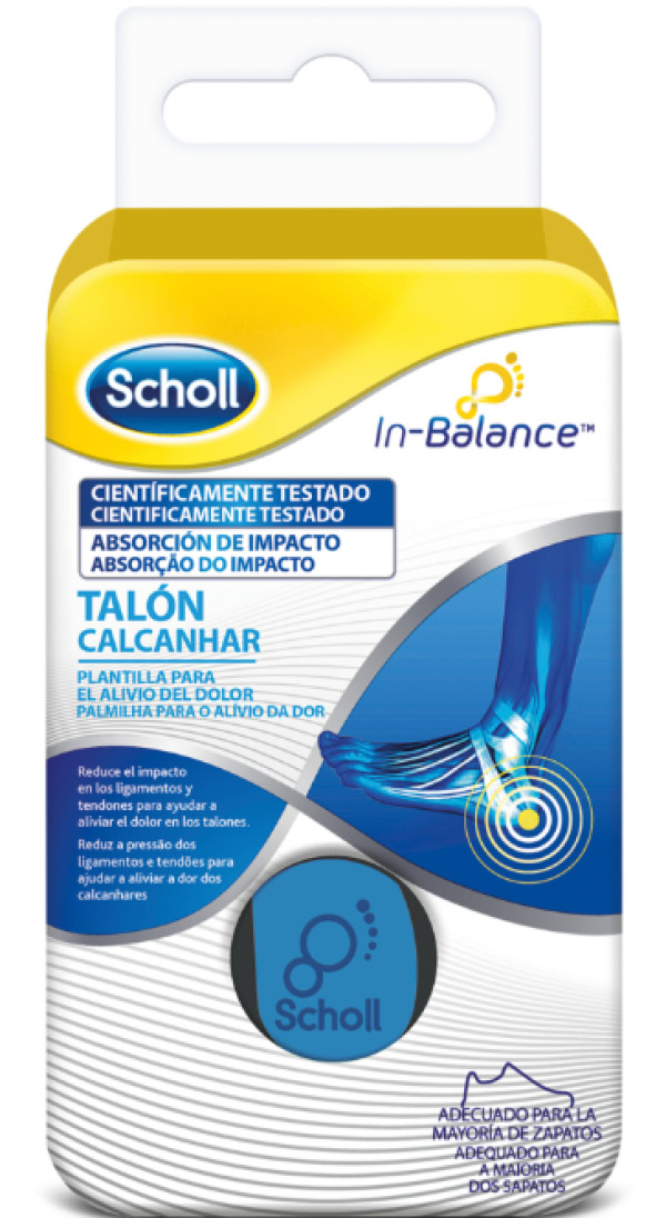 Scholl In Balance Palmilha Calc/Tornozelo L X2