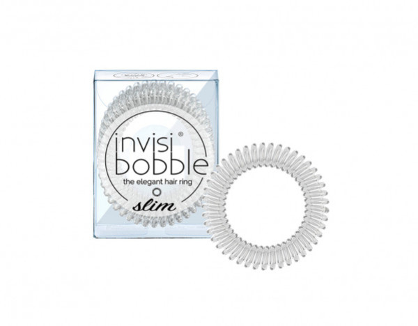 Invisibobble Elástico Cabelo Slim Transparente X3