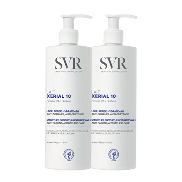 Svr Xerial 10 Leite Corporal Duo (2 x 400Ml) com Desconto 40%