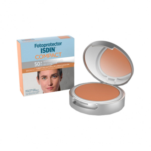 Fotoprotector Isdin Compact Spf50+  Bronze 10g