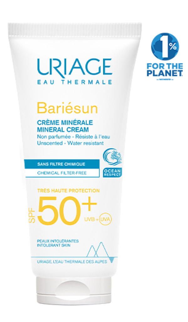 Uriage Bariesun Creme Mineral Spf50+ 100ml