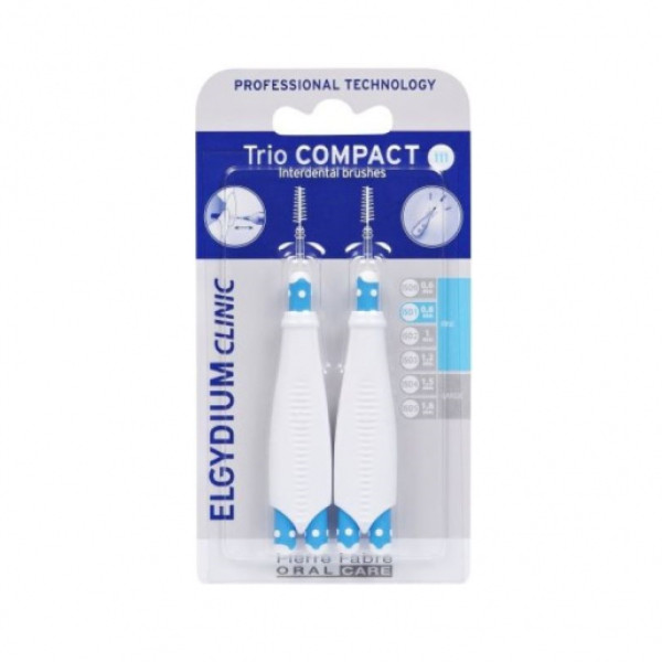 Elgydium Clinic Escovilhão Trio Compact Simples Estreito 2uni