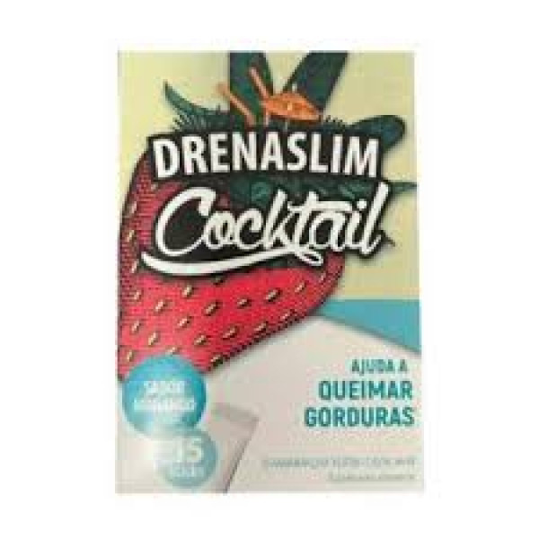 Drenaslim Cocktail Morango Sticks X15