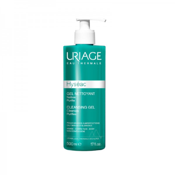 Uriage Hyseac Gel Limpeza Suave 500ml