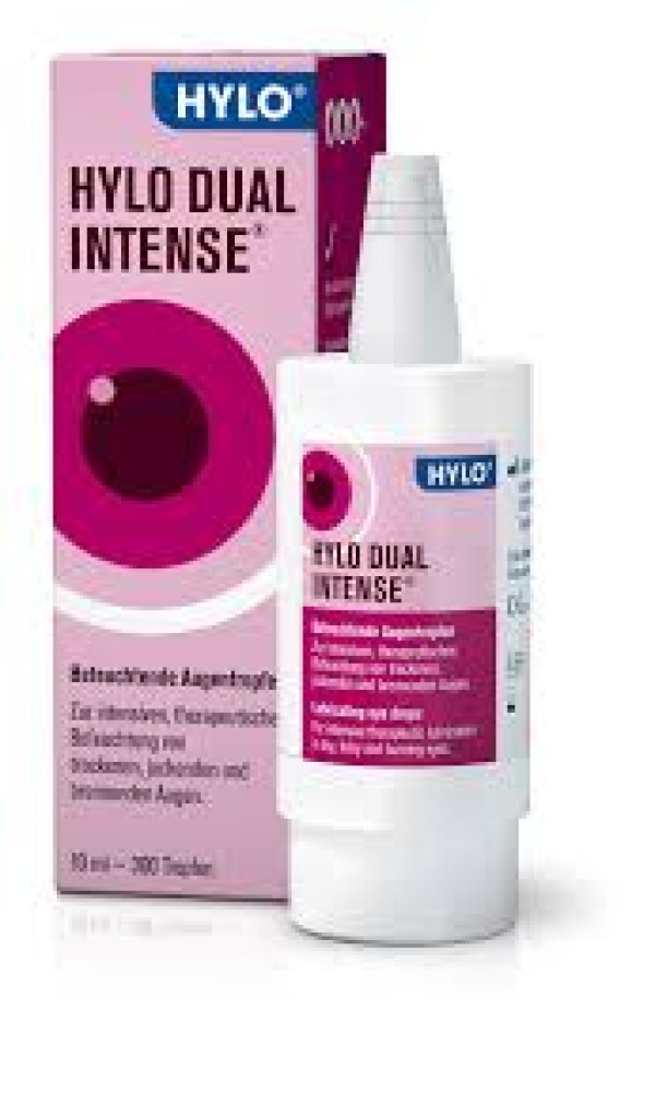 Hylo Dual Intense Colirio Lubrificante Olho Seco10Ml