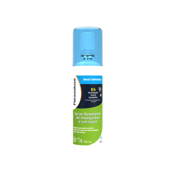 Parasidose Spray Repelente Mosquitos Carraças 100Ml