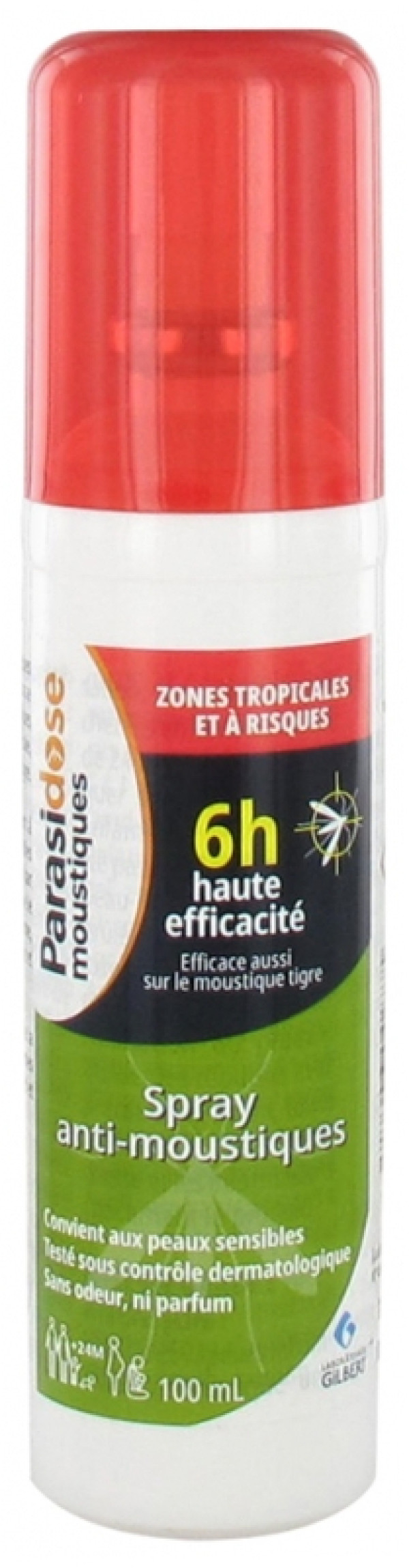 Parasidose Spray Repelente Mosquitos Tropicais 100Ml