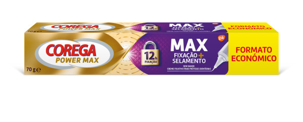 Corega Selamento Maximo Creme Fixador Protese 70G