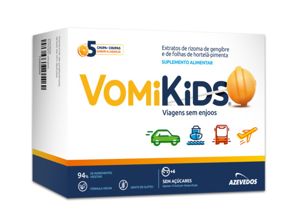 Vomikids Chupa-Chupa Laranja X5