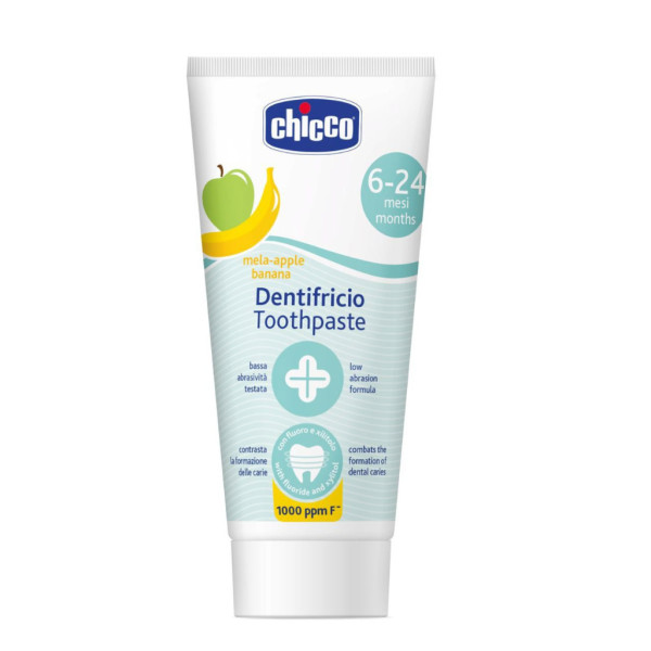 Chicco Pasta Dentes Maça-Banana 6m+