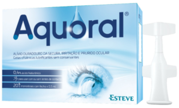 Aquoral Gotas Oftálmicas Monodoses 0,5Ml X20